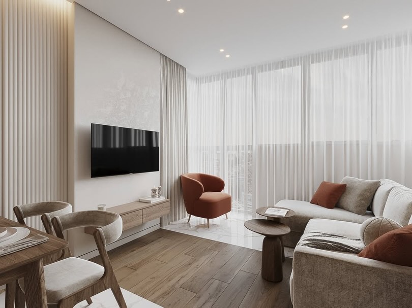 Modern Apartment Interior – 35 m² Gallery